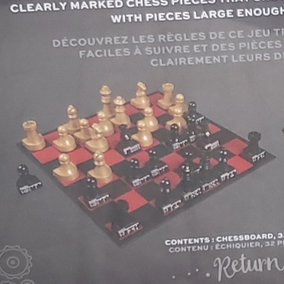 FAO Schwarz Chess Teacher Board Game, Learning Educational , Chess Set - Picture 4 of 4